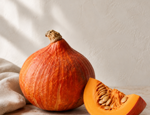 Ambiance automnale avec potimarron pour le Panier Green d’octobre